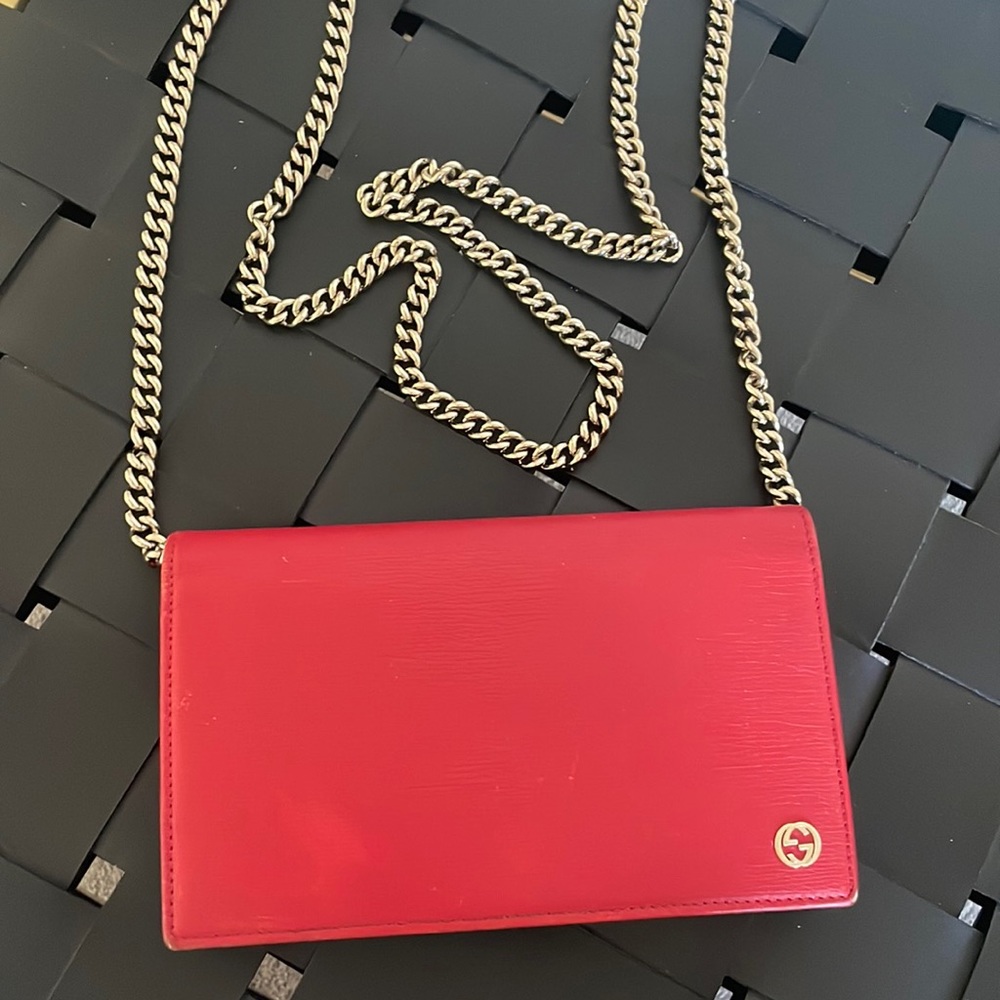 Gucci Wallet on Chain - AUTHENTIC